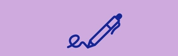 stylo bleu